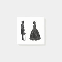 Abraham lincoln mary todd lincoln Silhouette