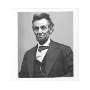 Abraham Lincoln Notizblock