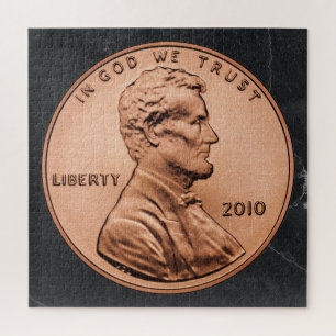 Abraham Lincoln   Penny Puzzle