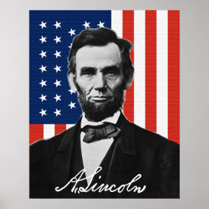 Abraham Lincoln-Plakat Poster