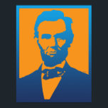 Abraham Lincoln Pop Art Poster<br><div class="desc">Genießen Sie dieses bunte Abraham Lincoln Pop Digitale Bilder... </div>
