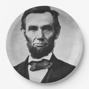Abraham Lincoln Portrait Pappteller