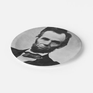Abraham Lincoln Portrait Pappteller