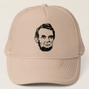 Abraham Lincoln-Porträt-Hut Truckerkappe