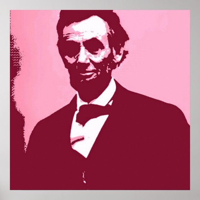 Abraham Lincoln Poster (Vorne)