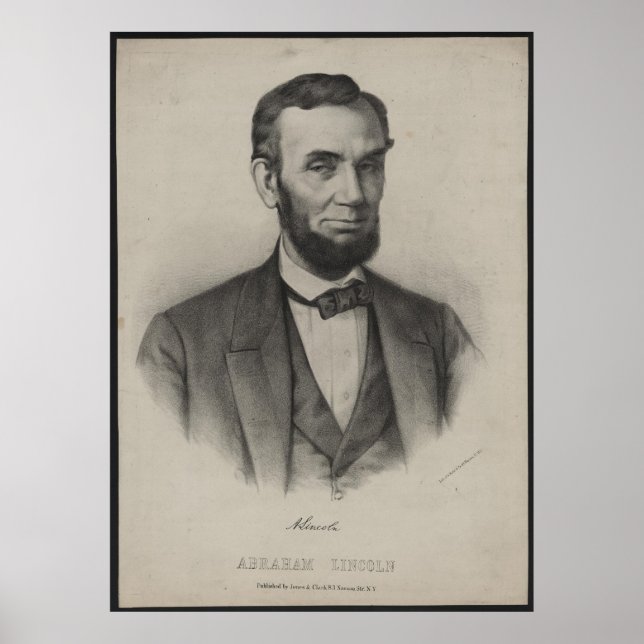 Abraham Lincoln Poster (Vorne)