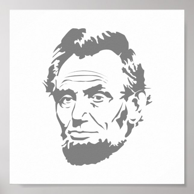 Abraham Lincoln Poster (Vorne)