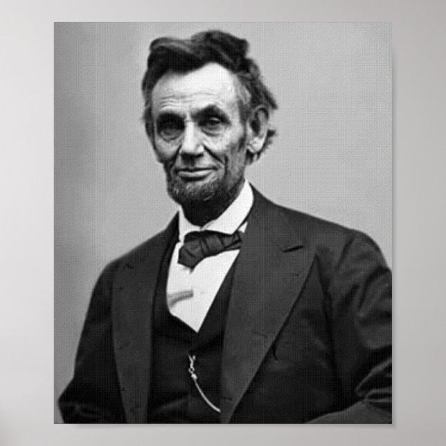 Abraham Lincoln Poster (Vorne)