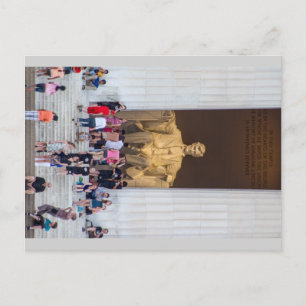 Abraham Lincoln Postkarte