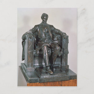 Abraham Lincoln Postkarte