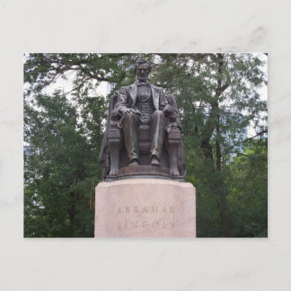 Abraham Lincoln Postkarte