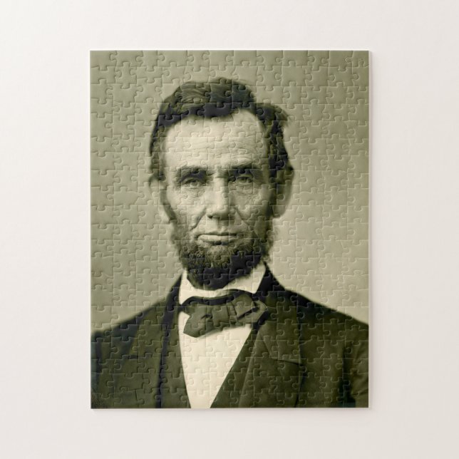 Abraham Lincoln Präsident usa vereinte Staaten Ame Puzzle (Vertikal)