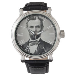 Abraham Lincoln Präsident Vintag Watch Armbanduhr