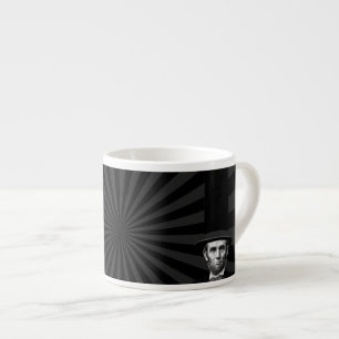 Abraham Lincoln Präsidentieller Modespruch Espressotasse