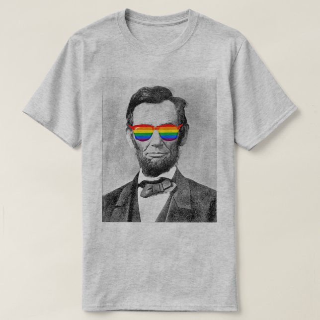 Abraham Lincoln Pride T-Shirt (Design vorne)