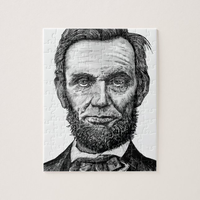 Abraham Lincoln Puzzle (Vertikal)