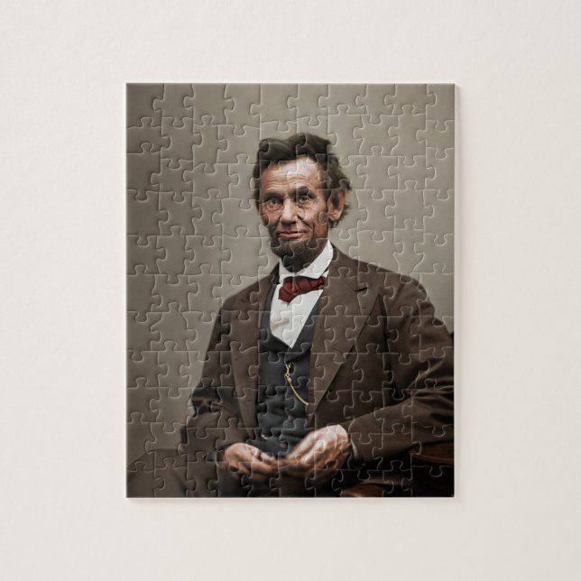 Abraham Lincoln Puzzle (Vertikal)