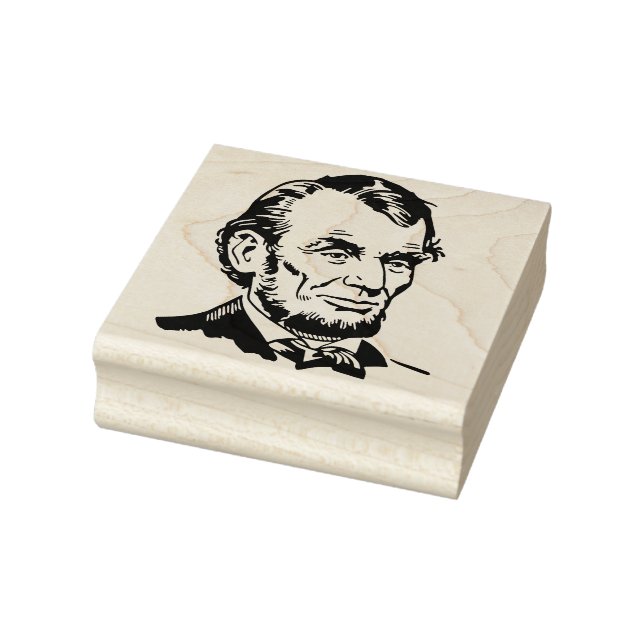 Abraham Lincoln Rubber Briefmarke Gummistempel (Stempel)