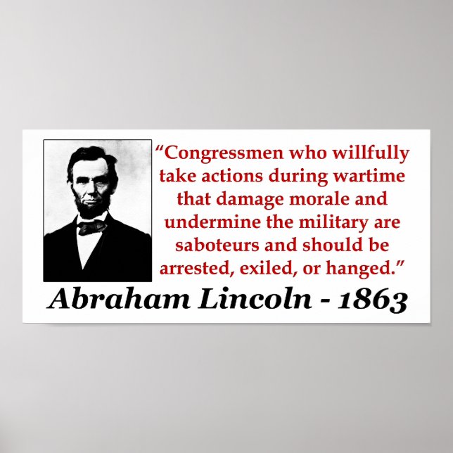 Abraham Lincoln: Saboteurs sollte.. Poster (Vorne)