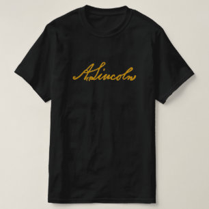 Abraham Lincoln Signature T-Shirt