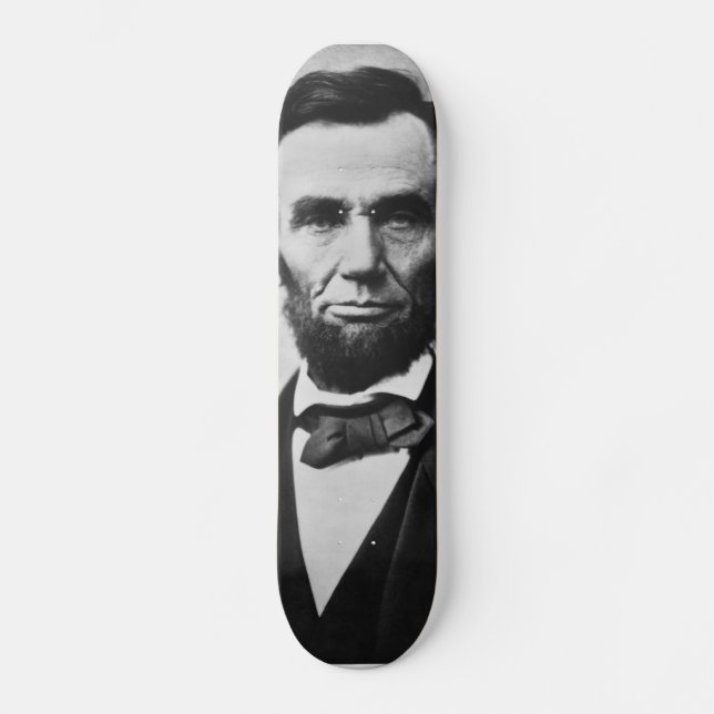 Abraham Lincoln Skateboard (Vorderseite)