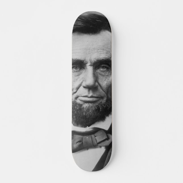 Abraham Lincoln Skateboard (Vorne)