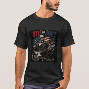 Abraham Lincoln spielt Gitarre T-Shirt