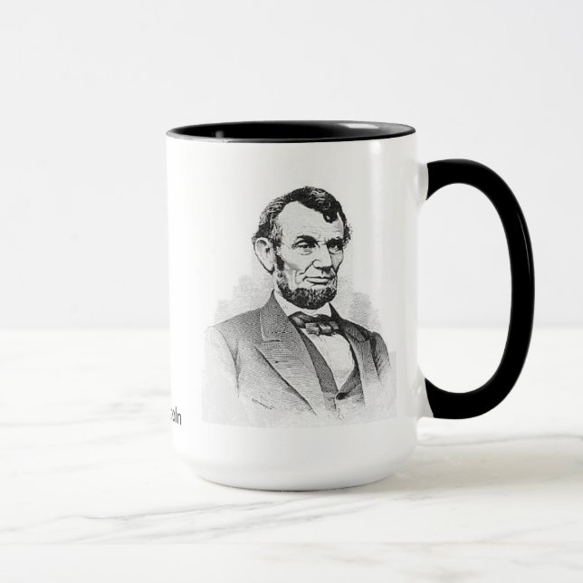 Abraham Lincoln Tasse (Rechts)