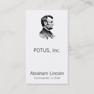 Abraham Lincoln Terminkarte