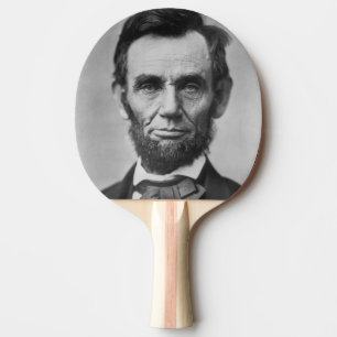 Abraham Lincoln Tischtennis Schläger
