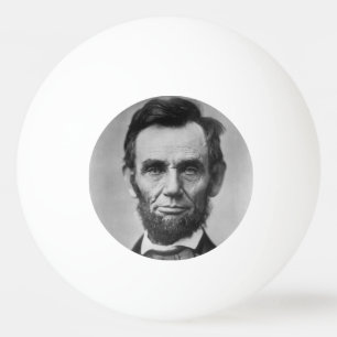 Abraham Lincoln Tischtennisball