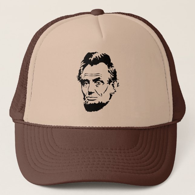 Abraham Lincoln Truckerkappe (Vorderseite)