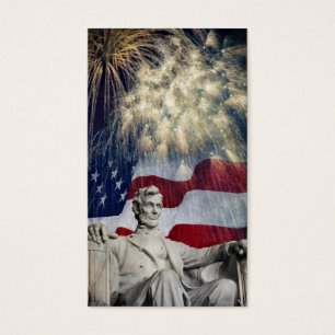 Abraham Lincoln und Feuerwerke