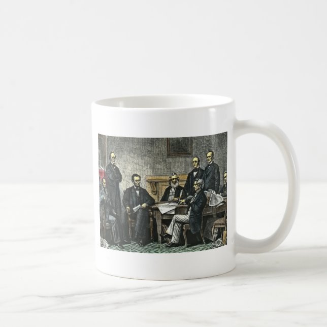 Abraham Lincoln und sein Kabinett Kaffeetasse (Rechts)