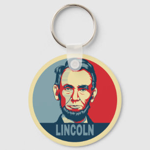 Abraham Lincoln US Präsident Hope Style Schlüsselanhänger