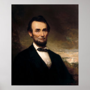 Abraham Lincoln von George H Story Poster