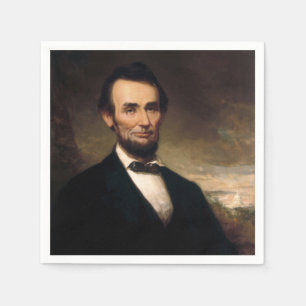 Abraham Lincoln von George H Story Serviette