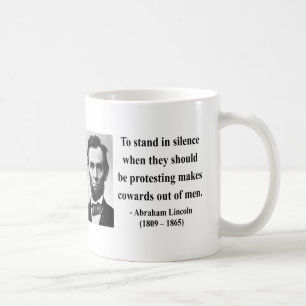 Abraham Lincoln-Zitat 8b Tasse
