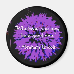 Abraham Lincoln Zitat Magnet