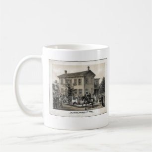 Abraham Lincoln Zuhause-Tasse Tasse