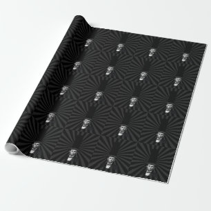 Abraham Lincolnpräsidentenmode-Aussage Geschenkpapier