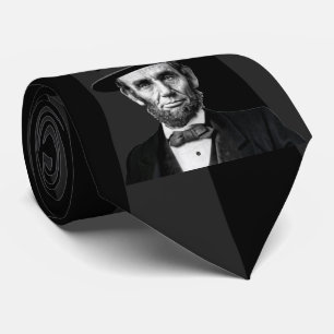 Abraham Lincolnpräsidentenmode-Aussage Krawatte