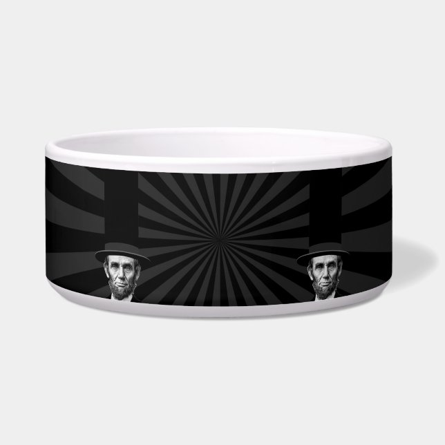 Abraham Lincolnpräsidentenmode-Aussage Napf (Vorderseite)
