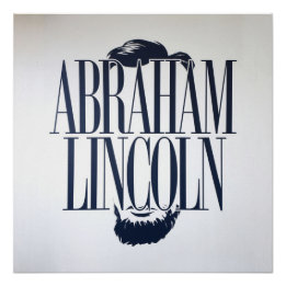 Abraham Lincolns endlose Worte der Weisheit Poster