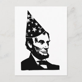 Abraham Lincolns Geburtstag Postkarte