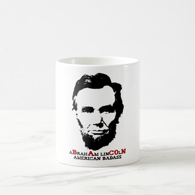Abraham- Lincolnspeck-Tasse Kaffeetasse (Mittel)