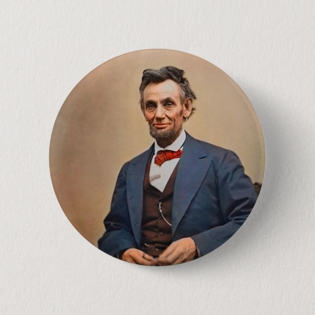 Abraham Lincolon Button (Vorderseite)