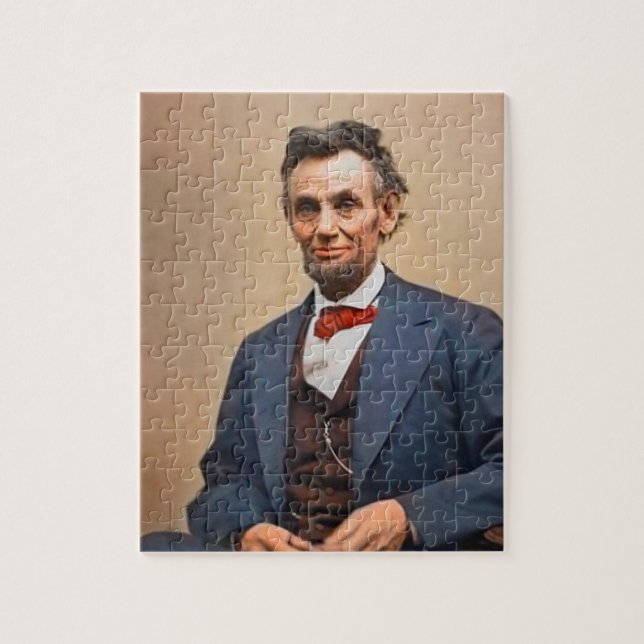 Abraham Lincolon Puzzle (Vertikal)