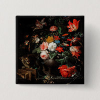 Abraham Mignon The Overwente Bouquet. floral