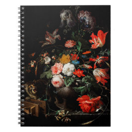 Abraham Mignon The Overwente Bouquet. floral Notizblock